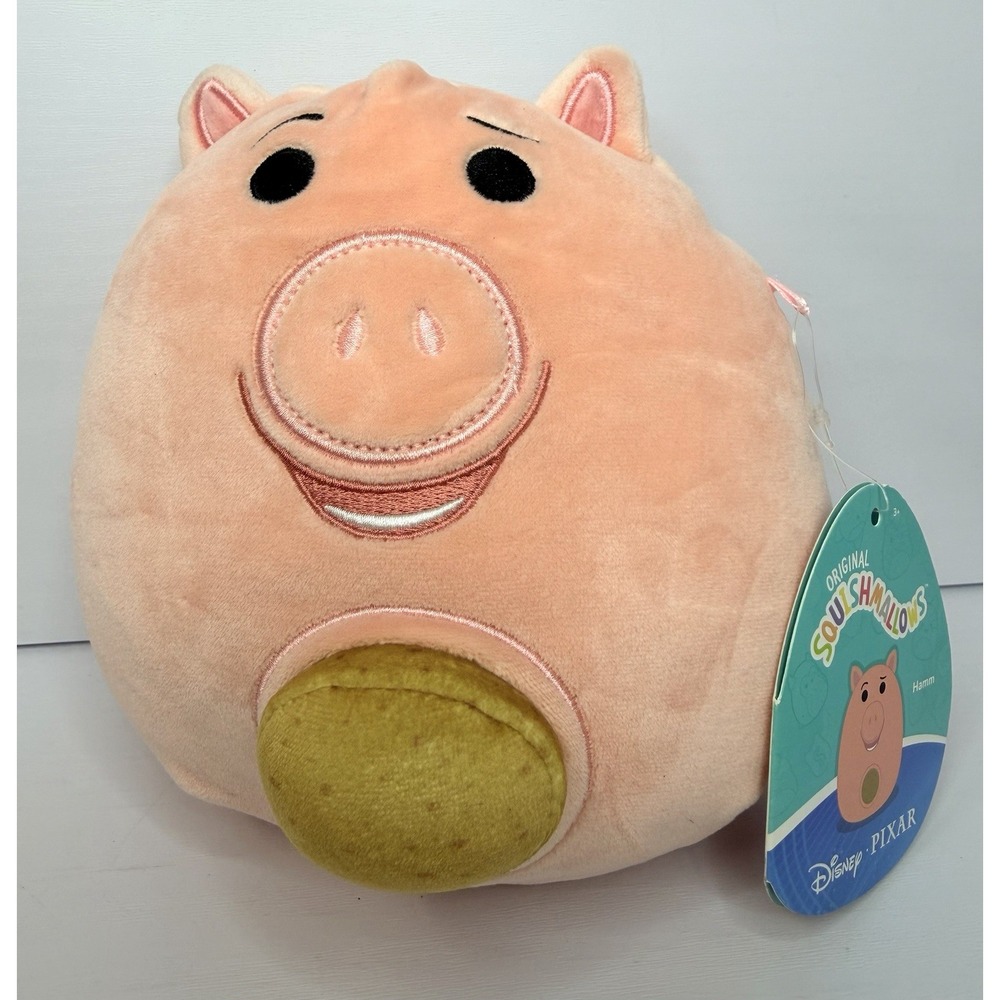 Squishmallows Hamm Pig Disney Pixar Toy Story Plush Stuffed Animal Toy 7 inch